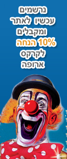 כרטיסים לקרקס ארופה, מופעי פסח, הנחות לפסח, אירועי פסח 2010