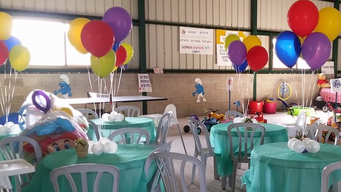 יום הולדת בהאנגר בחווה שלנו. צילום: החווה שלנו יום הולדת בהאנגר בחווה שלנו. צילום: החווה שלנו