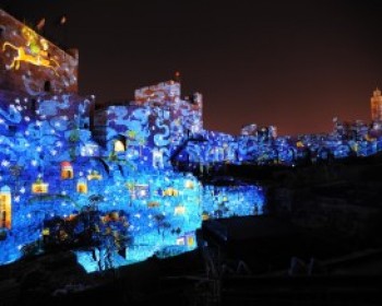 357325-tower-of-David-Museaum1.jpg החזיון הלילי במוזיאון מגדל דוד