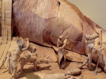 358110-banana-statue.jpg ט"ו בשבט במוזיאון האדם והחי