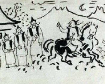 שעת סיפור במוזיאון נחום גוטמן