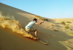 SAND SURFING