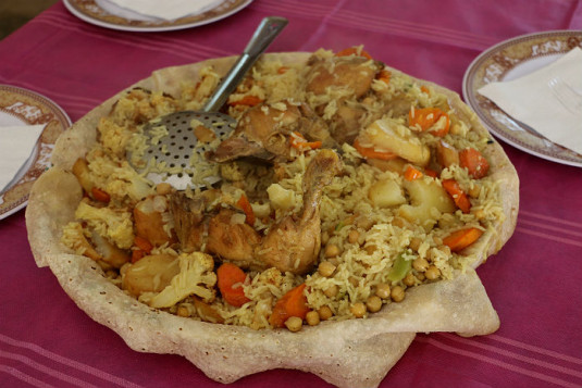 מתכון למקלובה - פסטיבל קסם המדבר 2015