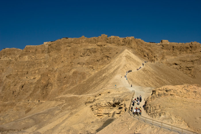 הגן הלאומי מצדה. צילום: רשות הטבע והגנים