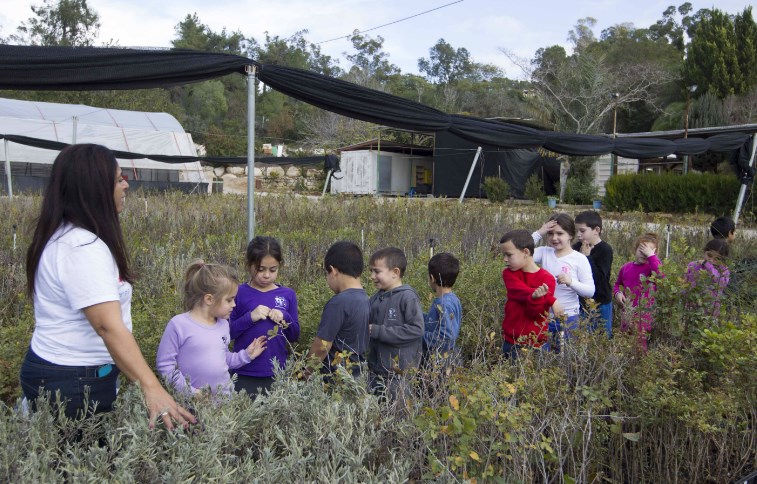 ט"ו בשבט יוסי אלוני עם קקל.