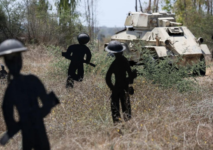 אתר השחזור. צילום: ניר צפריר