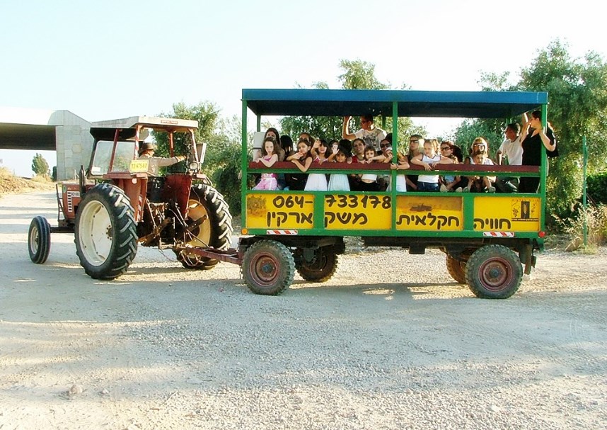 חוויה חקלאית. משק ארקין במזכרת בתיה. 