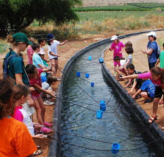 צילום אשחר בצר שבועות בפארק המעיינות