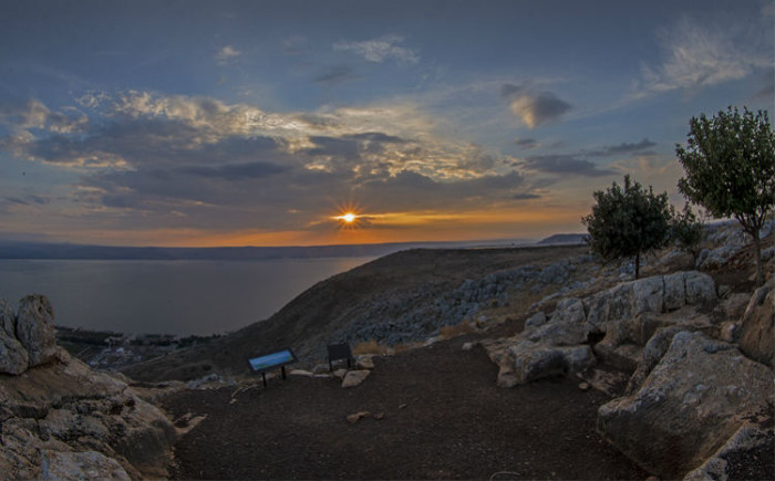 gan leumi arbel זריחה בגן לאומי ארבל