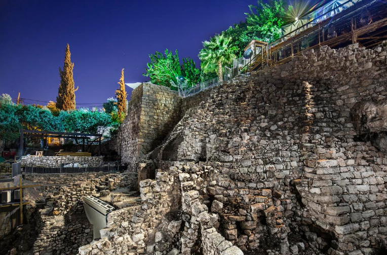 חדש בירושלים! הללויה- מופע הלילה של עיר דוד. צילום- קובי הראתי באדיבות ארכיון עיר דוד