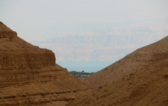 עין גדי: תצפית לים המלח