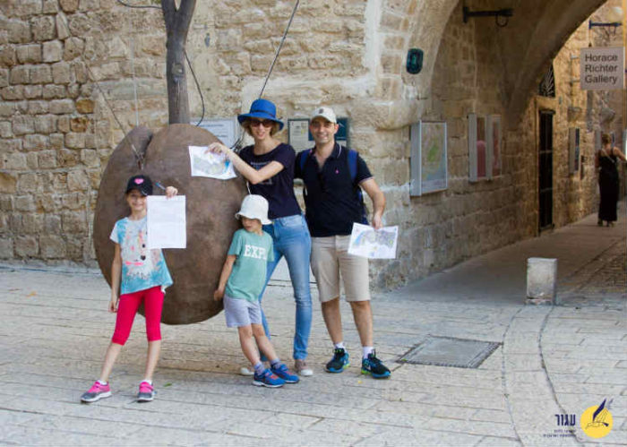 ניווט לכל המשפחה ביפו העתיקה