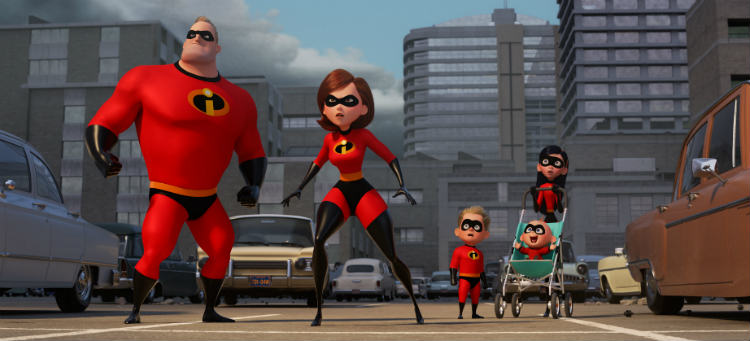 Incredibles 2 משפחת סופר על