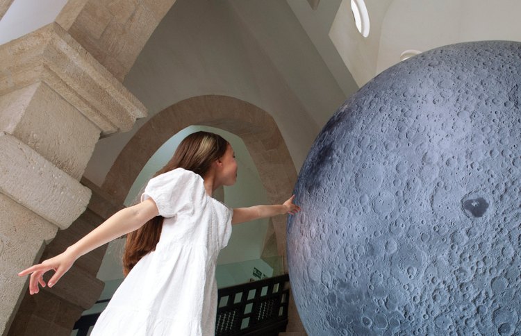 תערוכת ירח 360 מדעטק חיפה