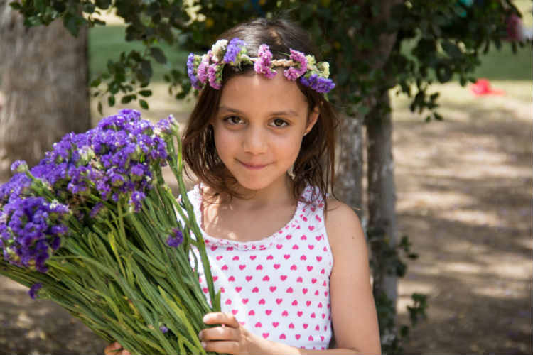 קטיף פרחים בחווה בתל אביב chava tel aviv
