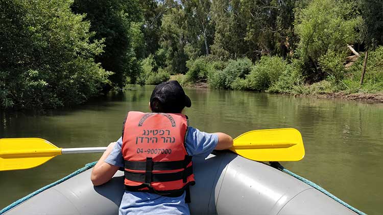 רפטינג-נהר-הירדן