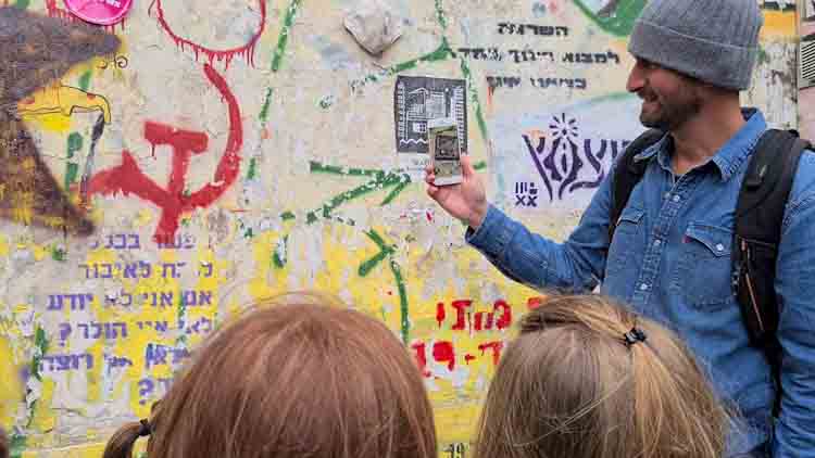 סיור גרפיטי לילדים בתל אביב, פעילות לילדים בתל אביב, חופש גדול 2021