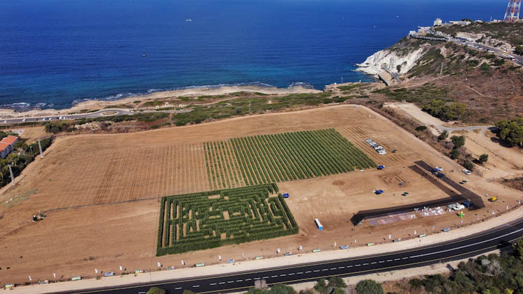 מבוך התירס בראש בנקרה, אטרקציות בצפון