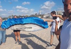 חנוכה באשדוד הפרחת עפיפונים