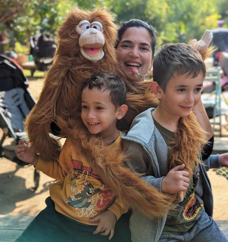 הצגה לשבת בגינה