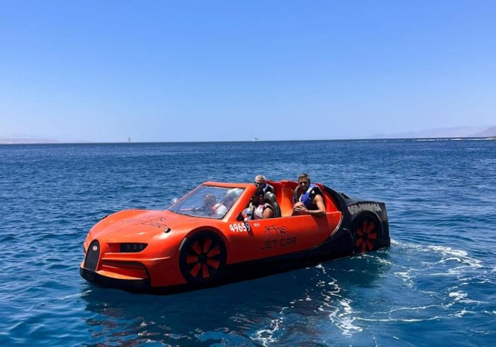 גט קאר מכונית סירה, מכונית במים באילת