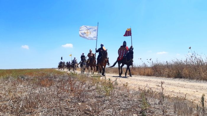 אבירים על סוסים, פסטיבל אלף לילה ולילה, שחזור קרב קרני חיטין