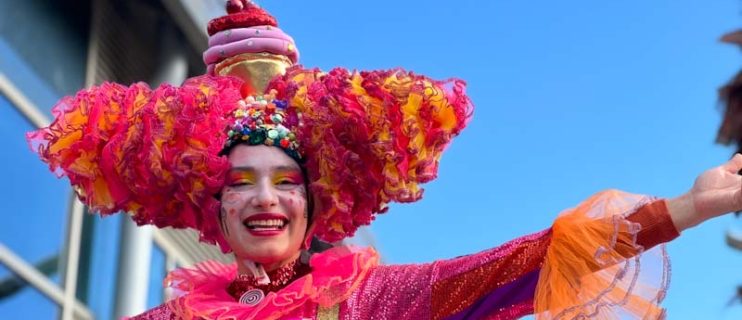 תיאטרון רחוב בפסטיבל אלמינא