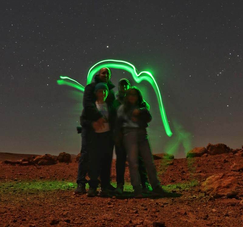תצפית כוכבים מצפה רמון