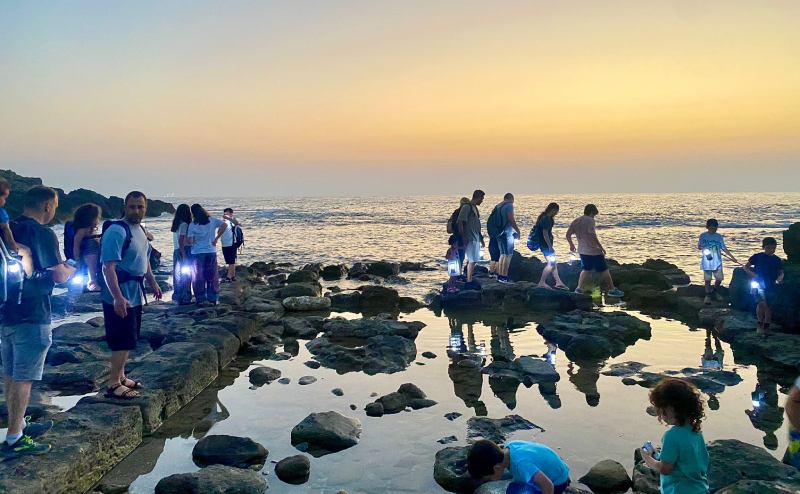 סיור עששיות חוף נחשולים