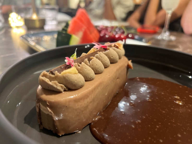 קינוח מוס שוקולד