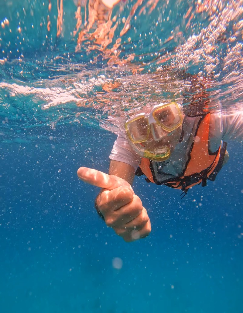 לא חייבים לעשות קורס צלילה כדי להנות מצלילה באילת