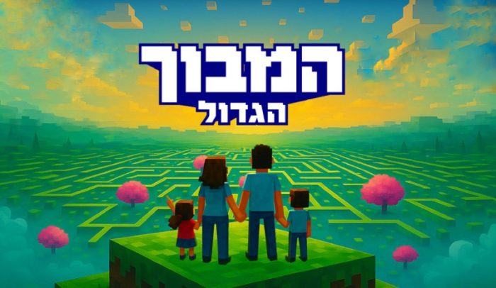 המבוך הגדול בארנה בירושלים - הדמיה להמחשה בלבד