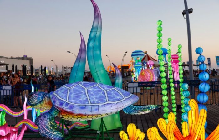 פסטיבל האור נמל תל אביב