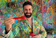 סוכות בצבעים