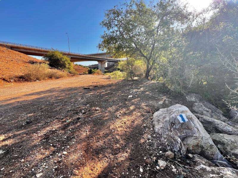 נחל צלמון תחתון חניה