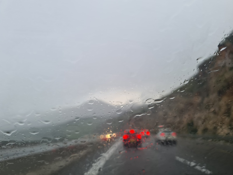 שלג בצפון, פקקים בדרך לחרמון