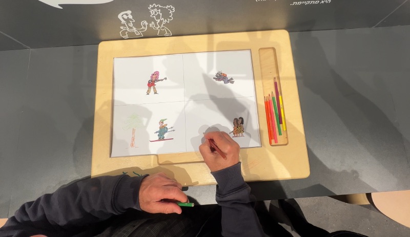 עמדות להתנסות בציור קומיקס