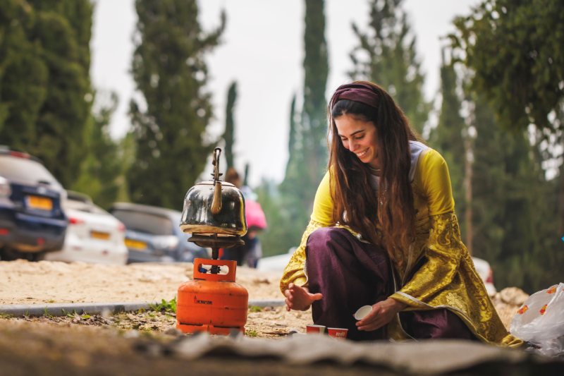 טיול בשביל הפרחים