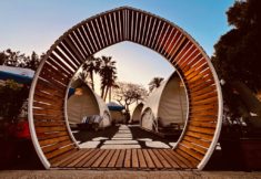 סאנרייז קמפ בחוף חוקוק צפון