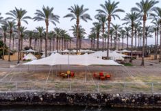 גלאמפינג מיא בכנרת