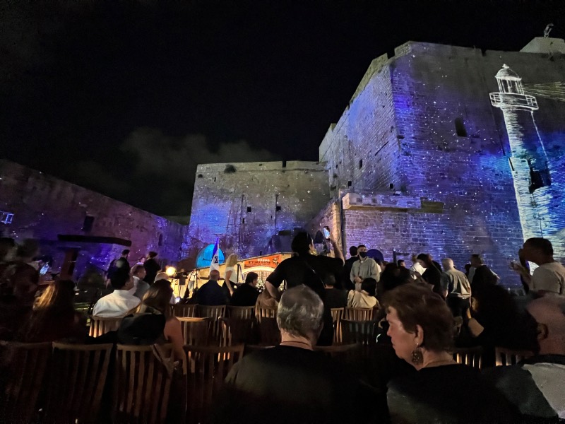 מופע הלילה אולמות האבירים בעכו