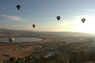 פסטיבל הכדורים הפורחים בגלבוע - אירועי סוכות 2012 בצפון
