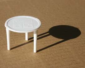 שולחן של פיצה