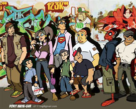 קייטנת קומיקס בחולון - דורית מיה גור, מוזאיון הקומיקס בחולון, קייטנות קיץ 2010