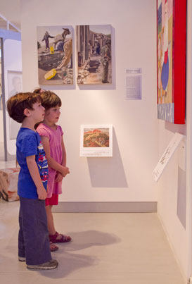 מוזאוןם תל אביב - פעילויות לילדים בתל אביב, תערוכות לילדים, תערוכה לילדים, אמנות לילדים בגובה העיניים