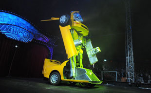 קרקס אמריקנו, קרקס אמריקה, רובוטריקים, תמונה של קרקס, תמונה של מוכנית מרוץ, אטרקציות לילדים