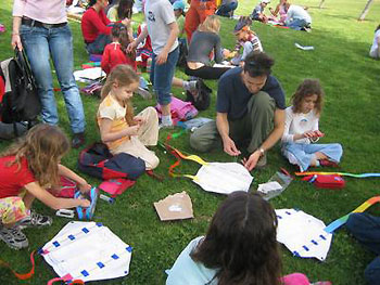 סדנת עפיפונים - הפעלה מקורית ליום הולדת, אטרקציה מקורית ליום הולדת