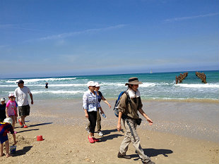 פעילויות לילידם בחינם, יום ההליכה העולמי 2014, חוף בית ינאי