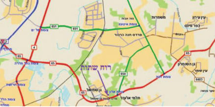 רוח שתות, פעילות לילדים, מפת הגעה