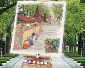 יריד אמנים, פעילויות לילדים בקניון אילון, אטרקציות לילדים